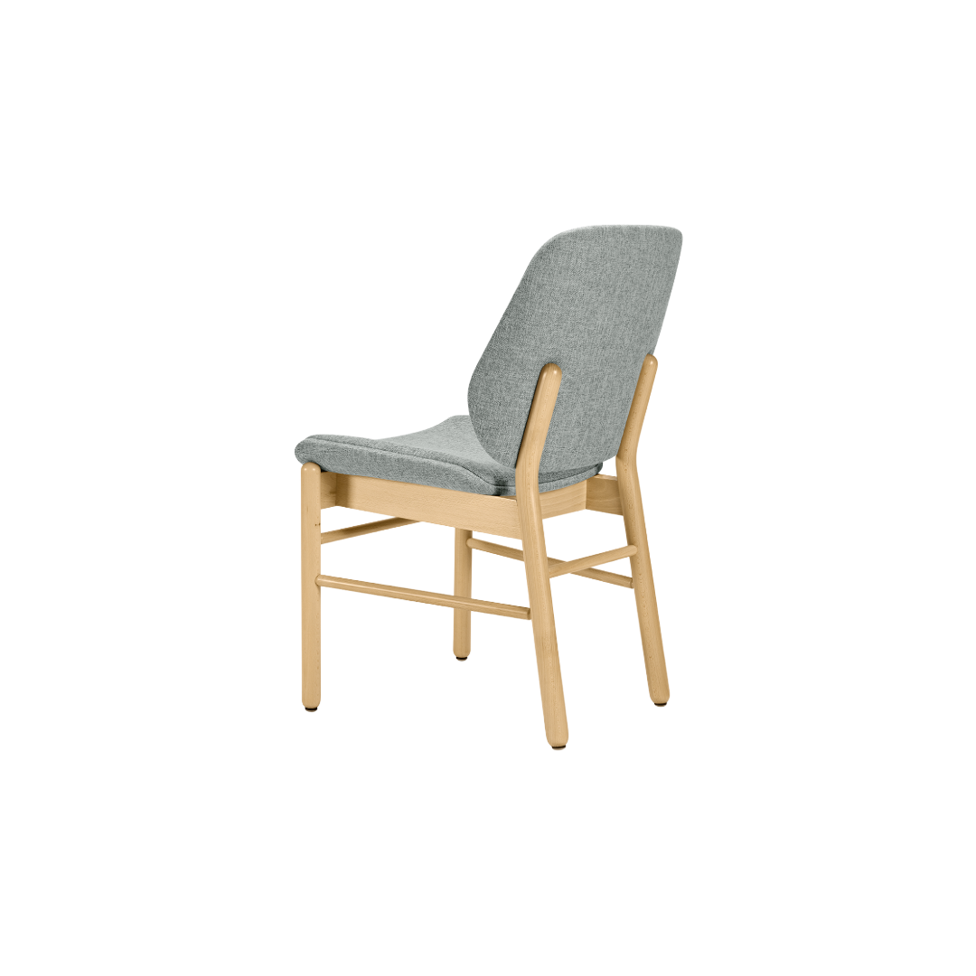 Adele Side Chair M945 Back Angled View