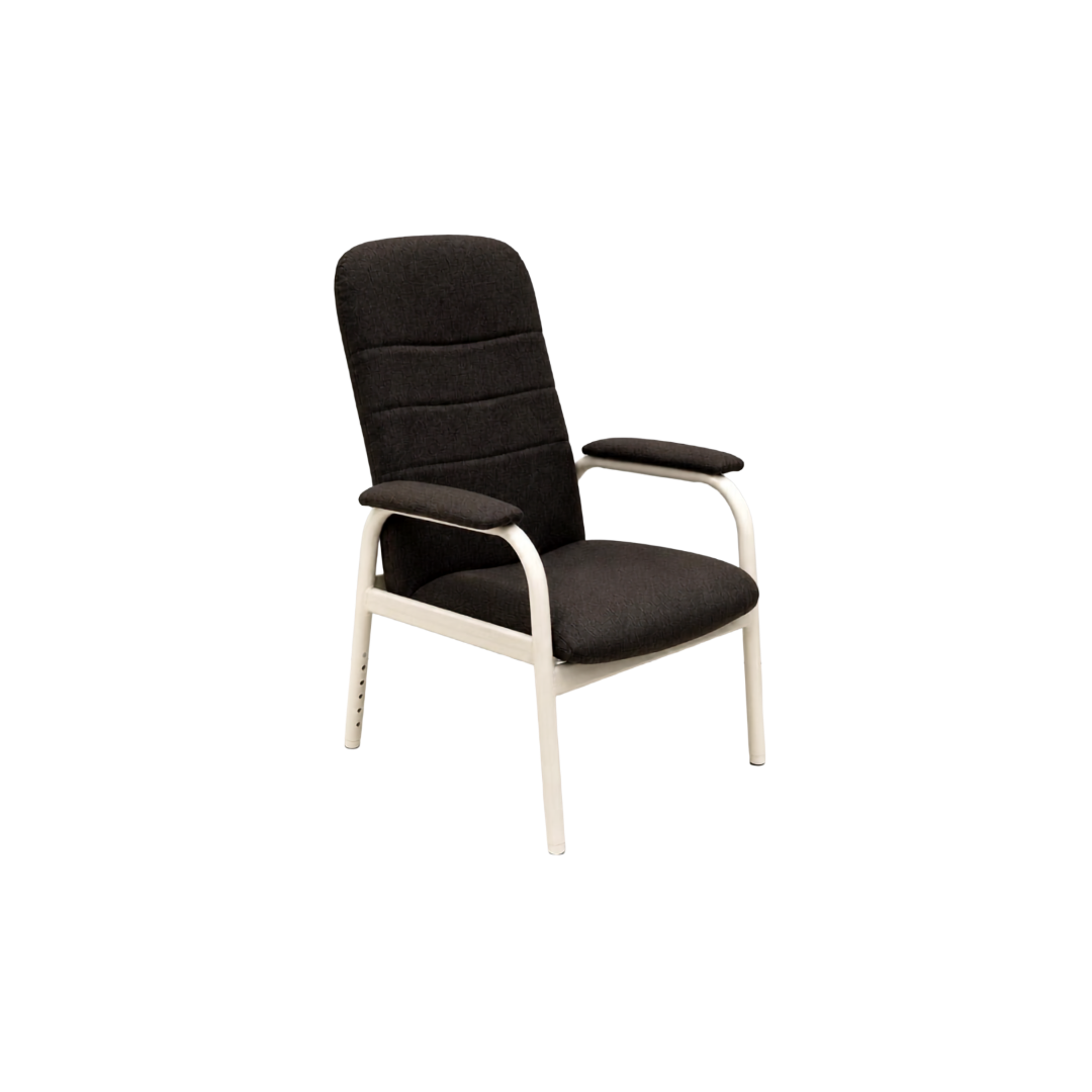BC1 High Back Day Chair Tweed Charcoal