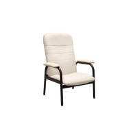 BC1 High Back Day Chair with Walnut Frame