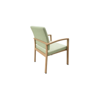 Eiko Bariatric Chair Back Angled View 2