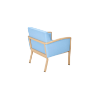 Eiko Lounge (Closed Arm) Back Angled View