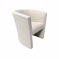 Leslie Open Front Side View - white 1