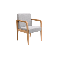 Mery Armchair M741C Front Angled View