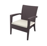 Miami-Lounge-Brown-Angled-Front-With-Cushion