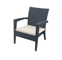 Miami-Lounge-Dark-Grey-Angled-Front-With-Seat-Cushion