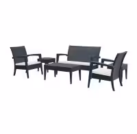 Miami-Lounge-Set-Dark-Grey-With-Seat-Cushions
