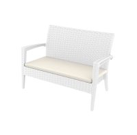 Miami-Sofa-White-Angled-Front-View-With-Seat-Cushion