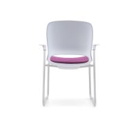 Sanya-L21-6-Sled-White-with-Arms-Purple-Back-View