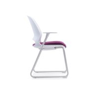 Sanya-L21-6-Sled-White-with-Arms-Purple-Side-View