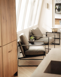 Urbane Lounge Chair - Living Room View