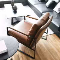 Urbane Lounge Chair - Living Room View 3