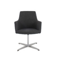 Riley (A109-1) Flat Swivel Base Front View