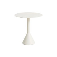 Largos Side Table - White Small Top