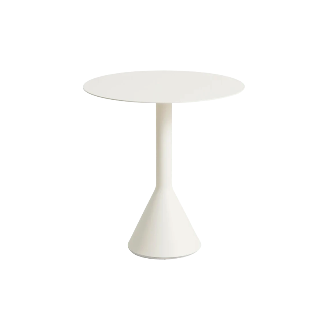 Largos Side Table - White Small Top