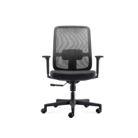Lotto Medium Back Mesh Operator Chair black frame