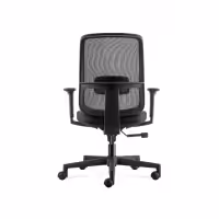 Lotto Medium Back Mesh Operator Chair black frame back