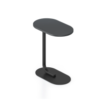 Selene Side Table Black top Black base