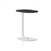Selene Side Table Black top White base