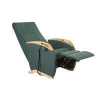 SG1075 Electric Recline Lounge open front angled view