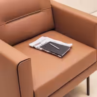 Liberty Sofa - Single Seater Top Angled View