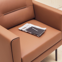 Liberty Sofa - Single Seater Top Angled View