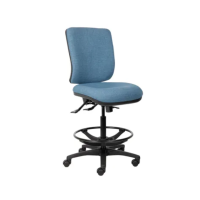 Rexa 135 Task Chair High Back Drafter - front angled view