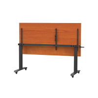 Boost Crank Flip Top Table - Cherry Top Black Frame