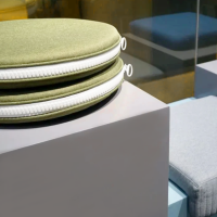 Macaroon Seat Cushion - Studio View