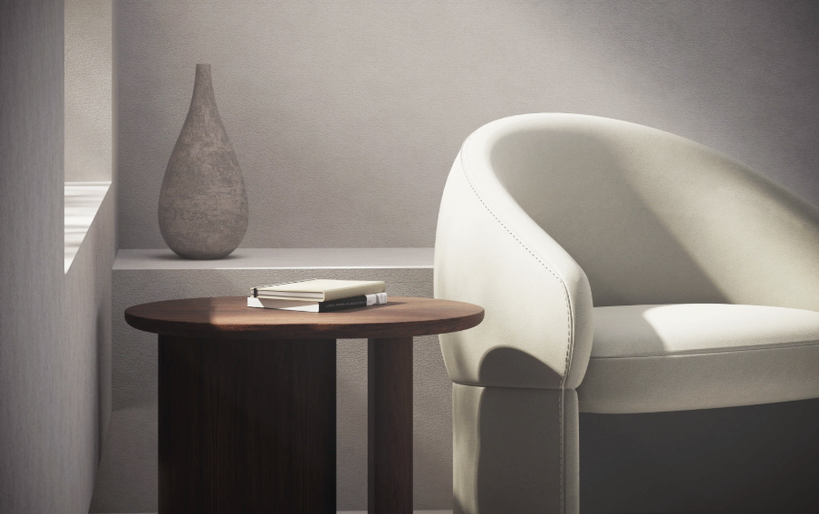 Mushroom Lounge - Living Room View 2