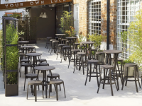 Nardi Stack Bar Stool - Outdoor View 2