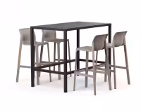 Net Bar Stool - Dining Set View