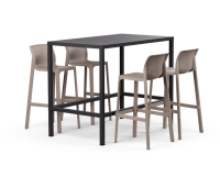 Net Bar Stool - Dining Set View