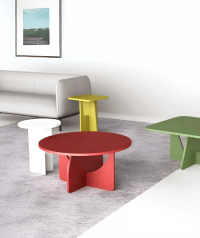 Plank End Table - Lobby View