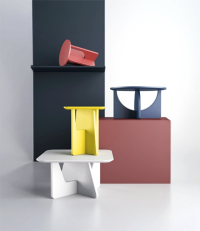 Plank End Table - Studio View 2