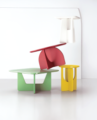 Plank End Table - Studio View