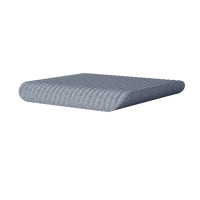 Whale Seat Cushion - Grey