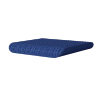 Whale Seat Cushion - Navy Blue