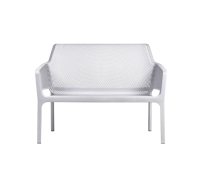Net Bench Chair - Bianco