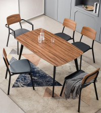 Maddy 4 Legs Chair - Dining Room View 3