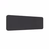 Desk Mounted Eco Panel Screen Black