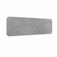 Desk Mounted Eco Panel Screen Grey