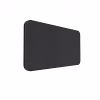 Desk Mounted Eco Panel Screen SMALL Black