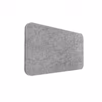 Desk Mounted Eco Panel Screen SMALL Grey