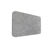Desk Mounted Eco Panel Screen SMALL Grey