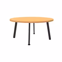 Eternity Round Coffee Table 900mm Beech Black PC