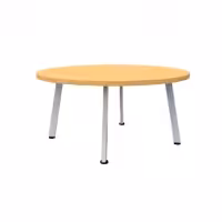 Eternity Round Coffee Table 900mm Beech White PC