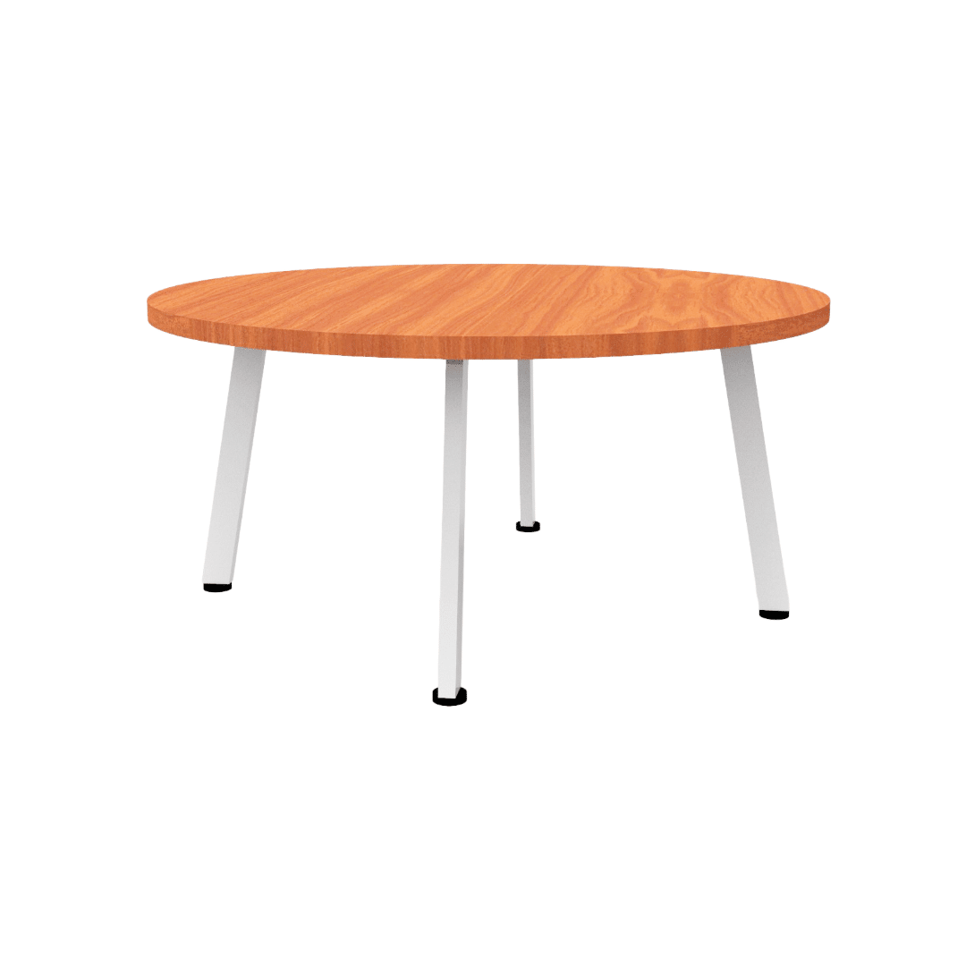 Eternity Round Coffee Table 900mm Cherry White PC