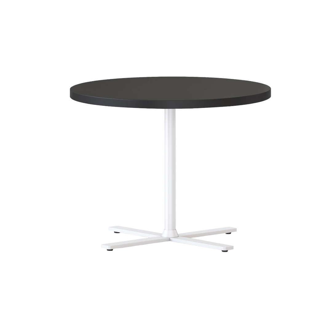 Kolo Round Coffee Table 600mm Black White PC