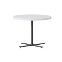 Kolo Round Coffee Table 600mm White Black PC