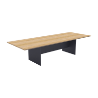 Rapid Worker Meeting & Boardroom Table - Natural Oak